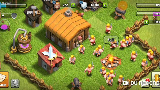 Clash of Clans gameplay #1: Intro to the village^_^