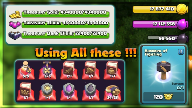 Clash of Clans World Record | 11 Upgrades and 55 wall upgrades in 5 minutes |  Clash of Clans India