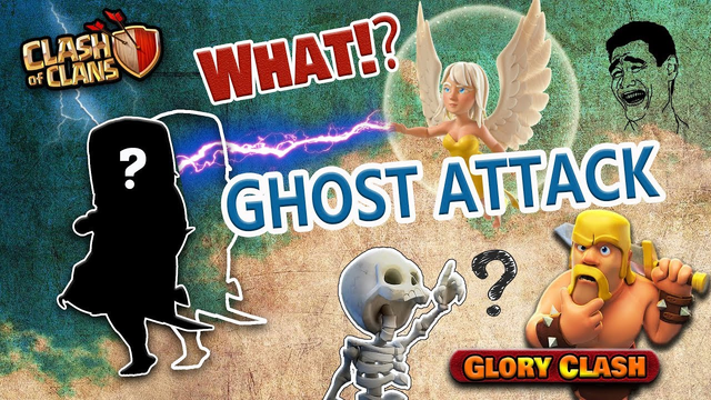 Very Funny!! Ghost Attack 2019 / Archer Walk / CocFunnyVideos /Clash of clans coc /GloryClash