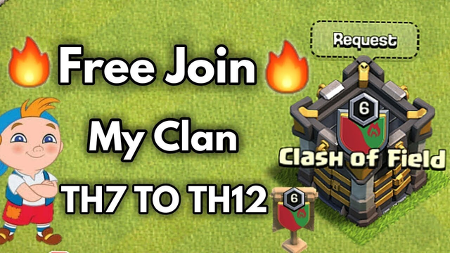 Join My Clan Th7 to TH12 In Clash of Clans Bangladesh