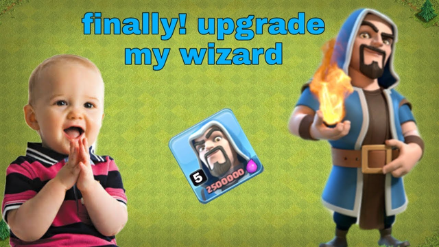 upgrade wizard in level 5 | IN COC | IN HINDI | GG