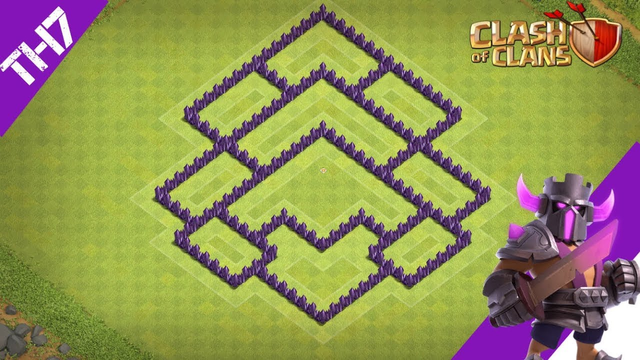 New TH7 TROPHY[DEFENCE] BASE DESIGN/LAYOUT - Clash of Clans