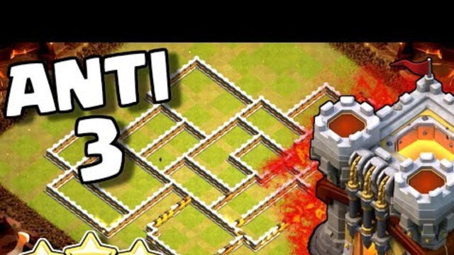 NEW TH11 Anti 3 Star War Base for 2019 in Clash of Clans