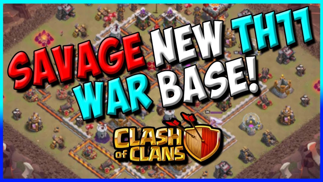 BEST OF CWL INVITE! TH11 WAR BASE - ANTI 3 STAR - ANTI EVERYTHING - CLASH OF CLANS