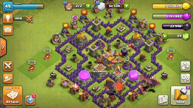 Clash of clans how to attack with only dragons