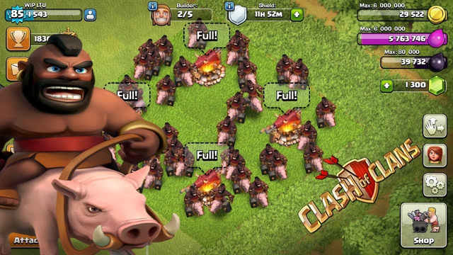 Clash of Clans HOBO ATTACK STRATEGY!! (Bowlers and Hog riders!!) Jaiswal town