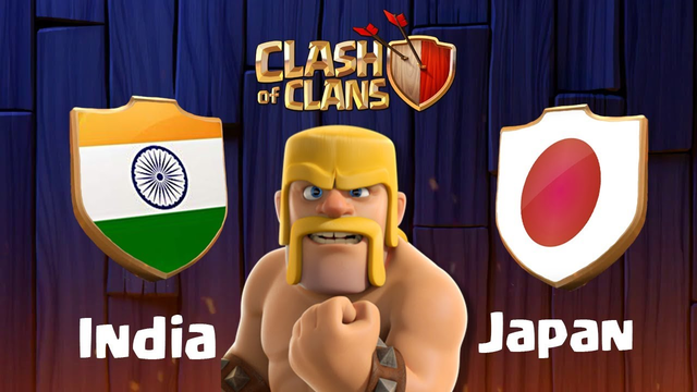 When Japan's Unbeatable Clan faces India | INDIA vs JAPAN Clash of Clans - COC