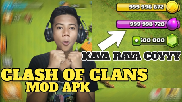 Mendadak Kaya Raya Di Game Clash Of Clans | Mod APK