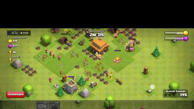 How to attack in clash of clans small id