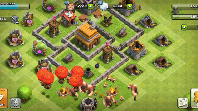 My Clash of Clans base