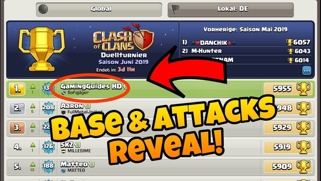 #1 Global in Clash of Clans BH9! (GamingGuides) Best Builder Hall 9 Attack Strategies & Base Designs