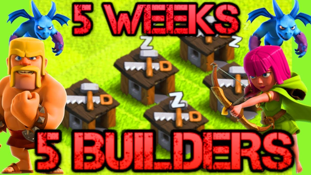 UNLOCKING THE 5TH BUILLDER AFTER ONLY 5 WEEKS!!! SIMPLY BAM EPISODE 9!!! - CLASH OF CLANS