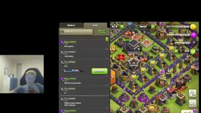playing clash of clans live #coc #clashofclans