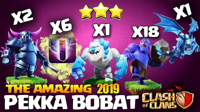 Most Powerful Attack Strategy Th11 Pekka BoBat - Best Th11 3 star attack Clash Of Clans