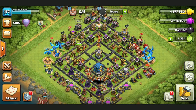 Giving away a clash of clans account