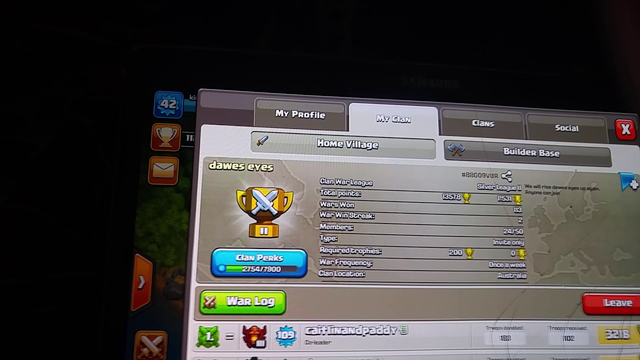 Join our clan in clash of clans