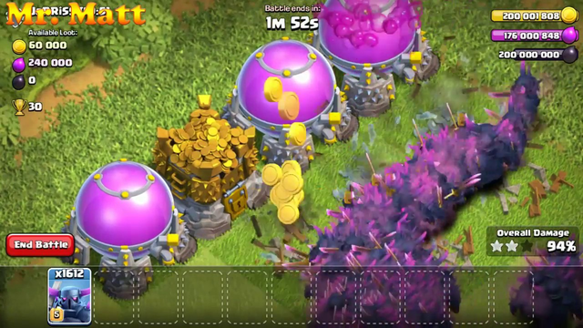 X1000 MAX PEKKA ATTACK ON Strong Base In Coc | CLASH OF CLANS FUNNY GAMEPLAY