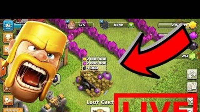 CLASH OF CLANS LIVE IN HINDI