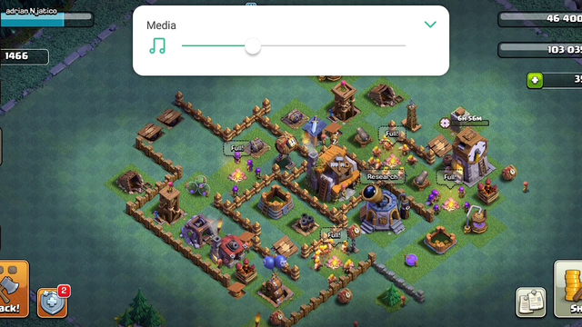 Clash of clans level 7townhall showing