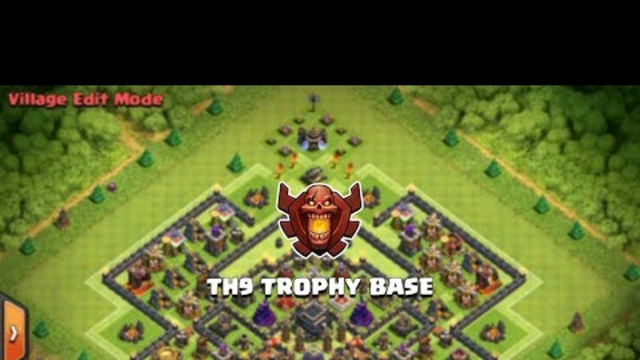 Clash of clans TH9 trophy pushing to champion