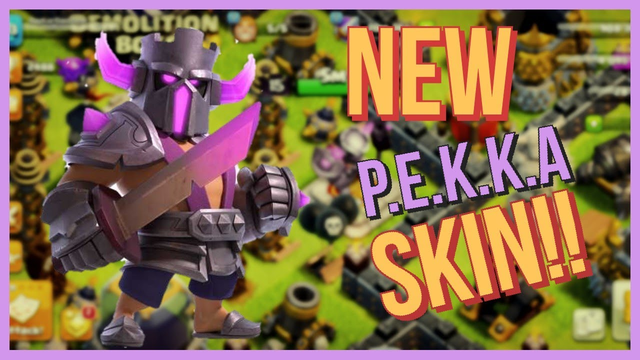 Getting The New P.E.K.K.A Skin!! (Clash of Clans)