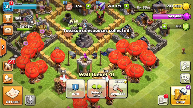 Town hall 5 best of all attack strategy 2019 | clash of clans |