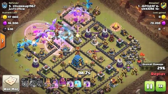 CWL AFTER NERF - INSANE ATTACK AIR & GROUNDS BEAT TH12 3-STAR ( Clash of Clans )