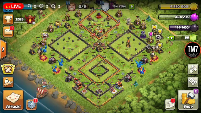 LIVE ON CLASH OF CLANS || YT