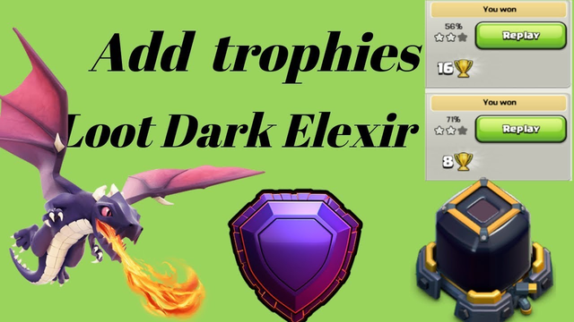 Why I don't loose trophies and save dark elexir | Clash Of Clans |   Pymmer