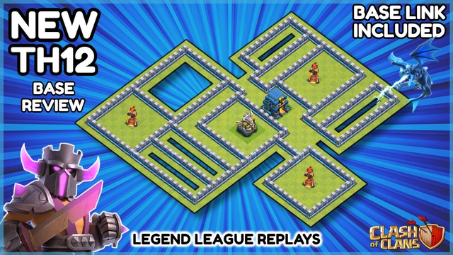 *NASTY* New TH12 (Town Hall 12) War & Legend League Base - IT'S A TRAP! - Clash of Clans 2019