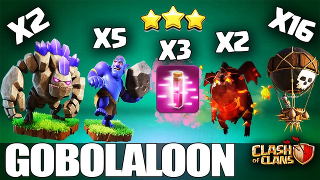 How to GoBoLaLoon - TH10 Attack Strategy for 3 Stars | Th10 GoBoLaLo | Clash of Clans