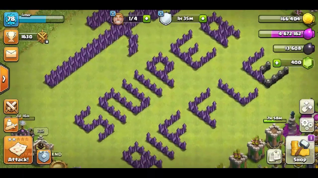 Layout of sniper riffle in coc clash of clans