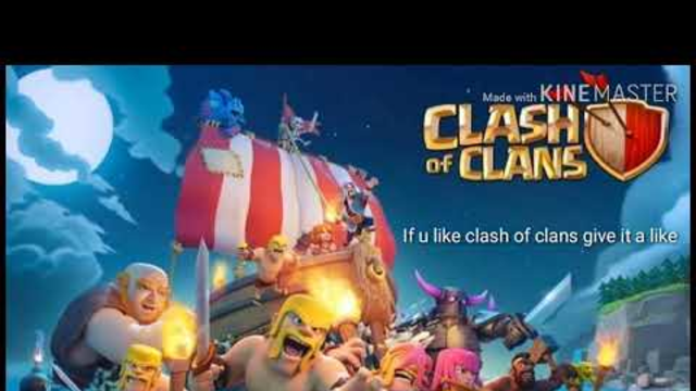 Like this If u like playing clash of clans