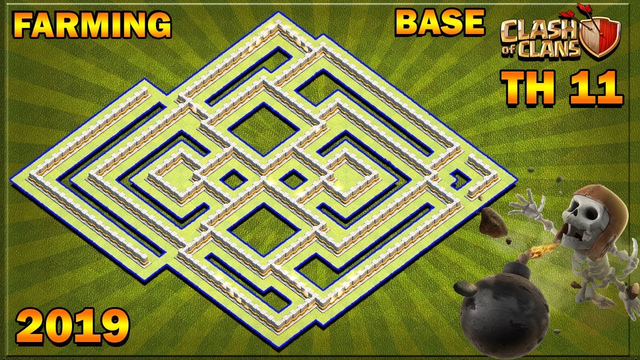 NEW BEST! Town Hall 11 (TH11) Base Design 2019 - Hybrid Base Clash Of Clans