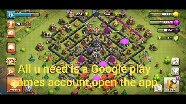 How to find out when u started playing clash of clans