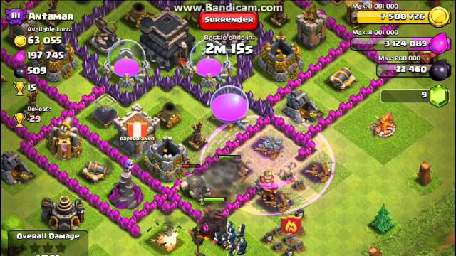 Clash of Clans - New Attack Strategy  GO.WI.PE.