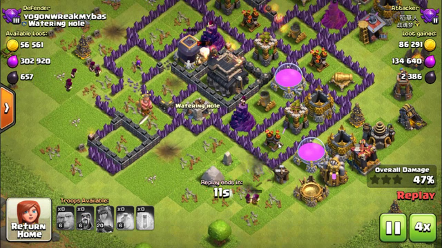 clash of clans why you should scout bases epic defense win