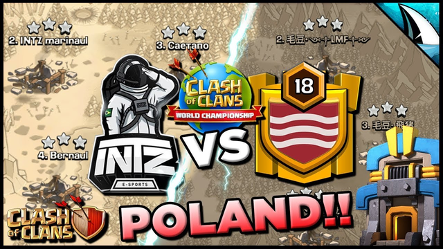 *INSANE WAR* Winner Goes to Poland! July ESL Qualifier - INTZ vs mAY dAY | Clash of Clans