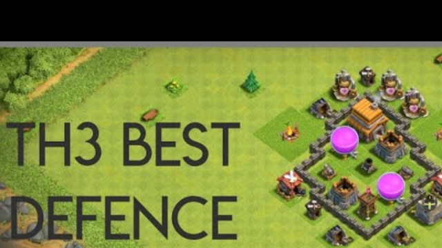 Clash of Clans- TOWN HALL 3 BEST DEFENCE BASE