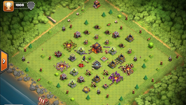 WEIRDEST BASE I HAVE EVER SEEN! | CLASH OF CLANS 2019
