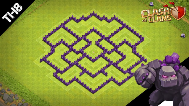 Best Town Hall 8 (TH8) Hybrid Base - Clash of Clans