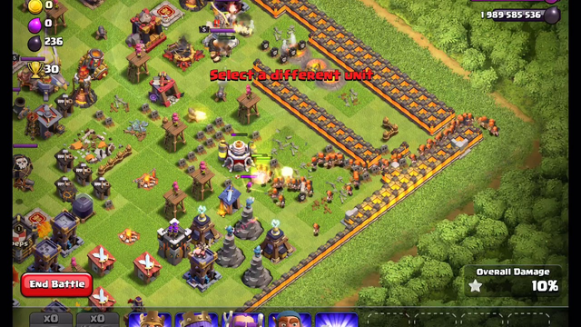 Clash of clans big attacking