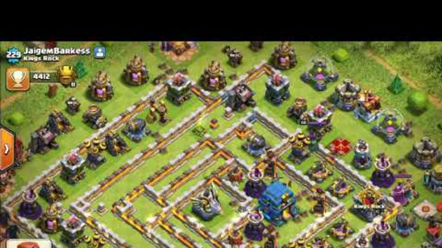 Clash of clans Th3 and attack