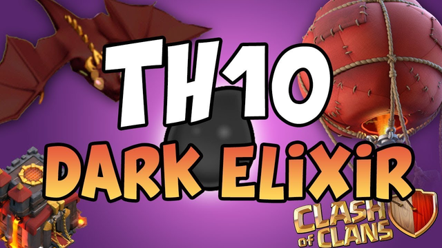 *How To Get 50k Dark Elixir in 1 Hour at TH10 (Town Hall 10)* | Clash of Clans