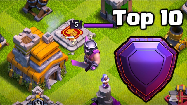 Top 10 Th7 Unbelievable Trophy Pushers In Clash Of Clans.