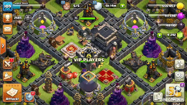 My first video of clash of clans on youtube