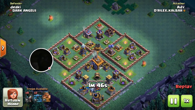 Clash of Clans - Symmetrical Attack!