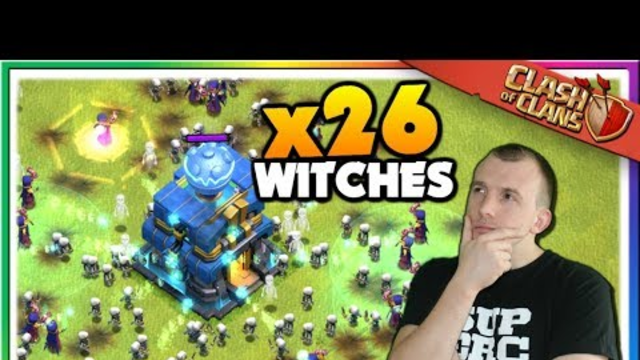 Mass Witch Attacks in LEGENDS LEAGUE | Clash of Clans