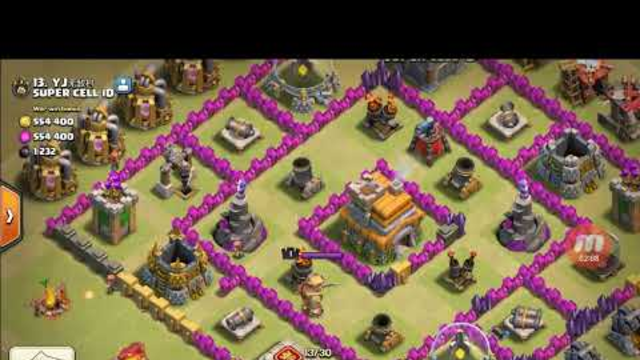 Clash of Clans July Clan War League Attack 6