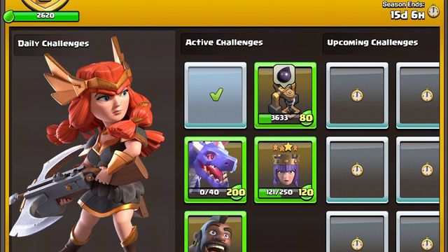 Getting the valkrie queen. (Clash of clans)